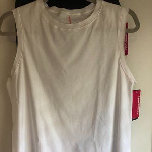 White Commando Essential Cotton Muscle Tee